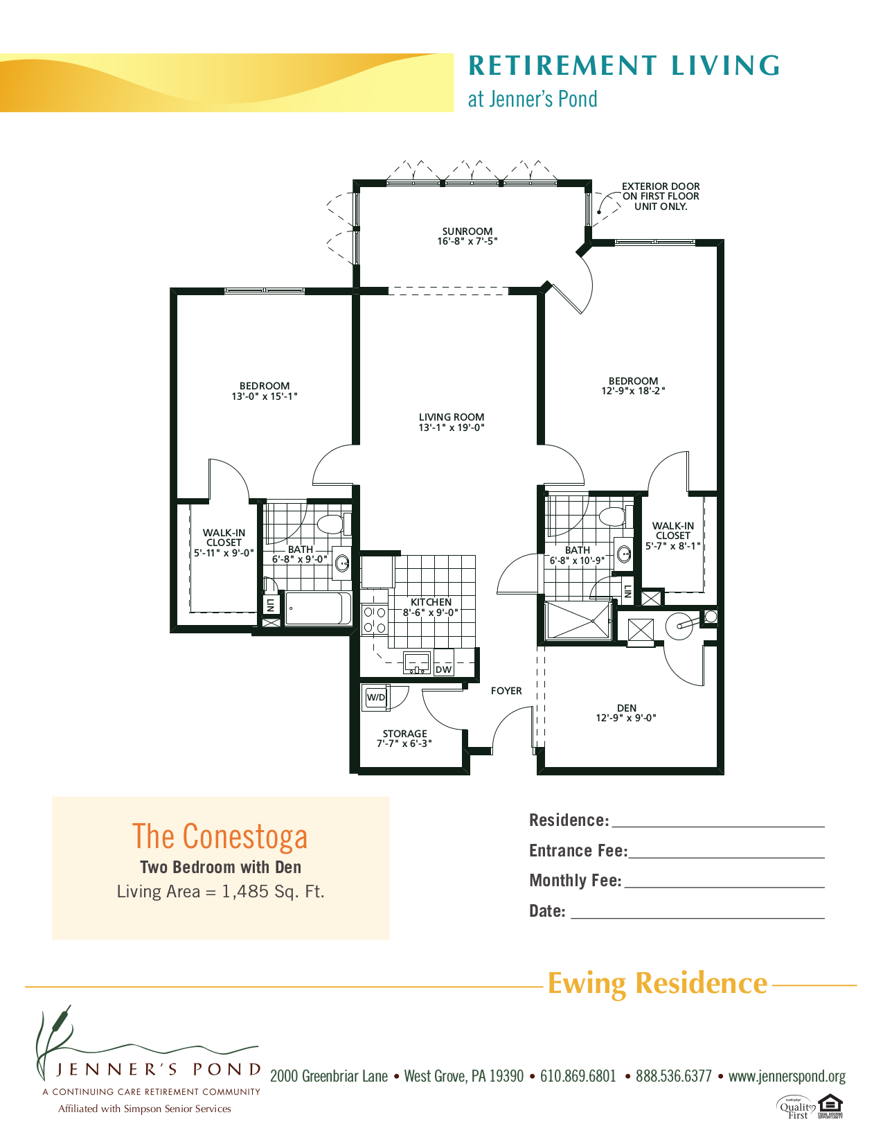 Jenners Pond Senior Living Community Assisted Living, Nursing Home